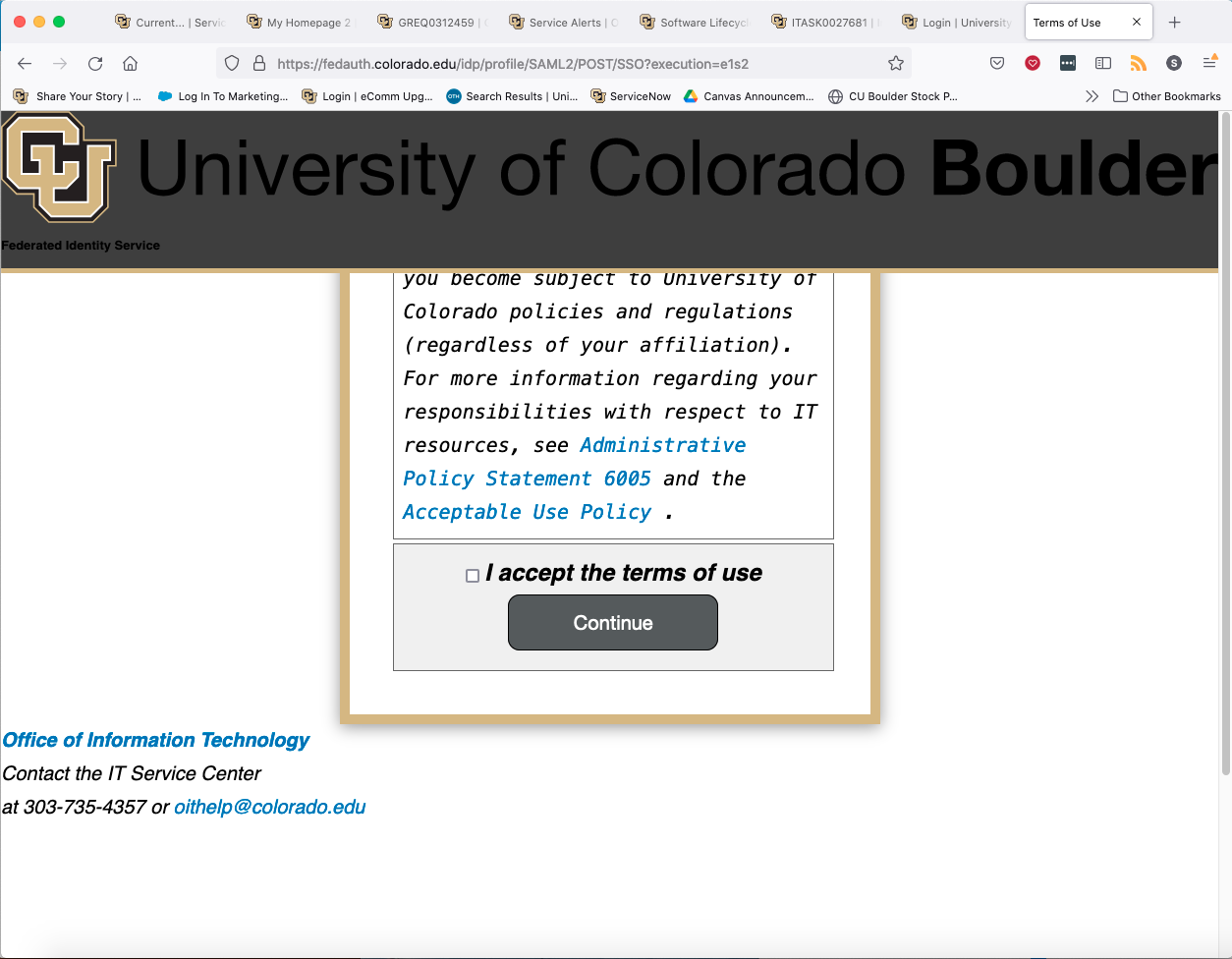 Screen shot of browser caching issue
